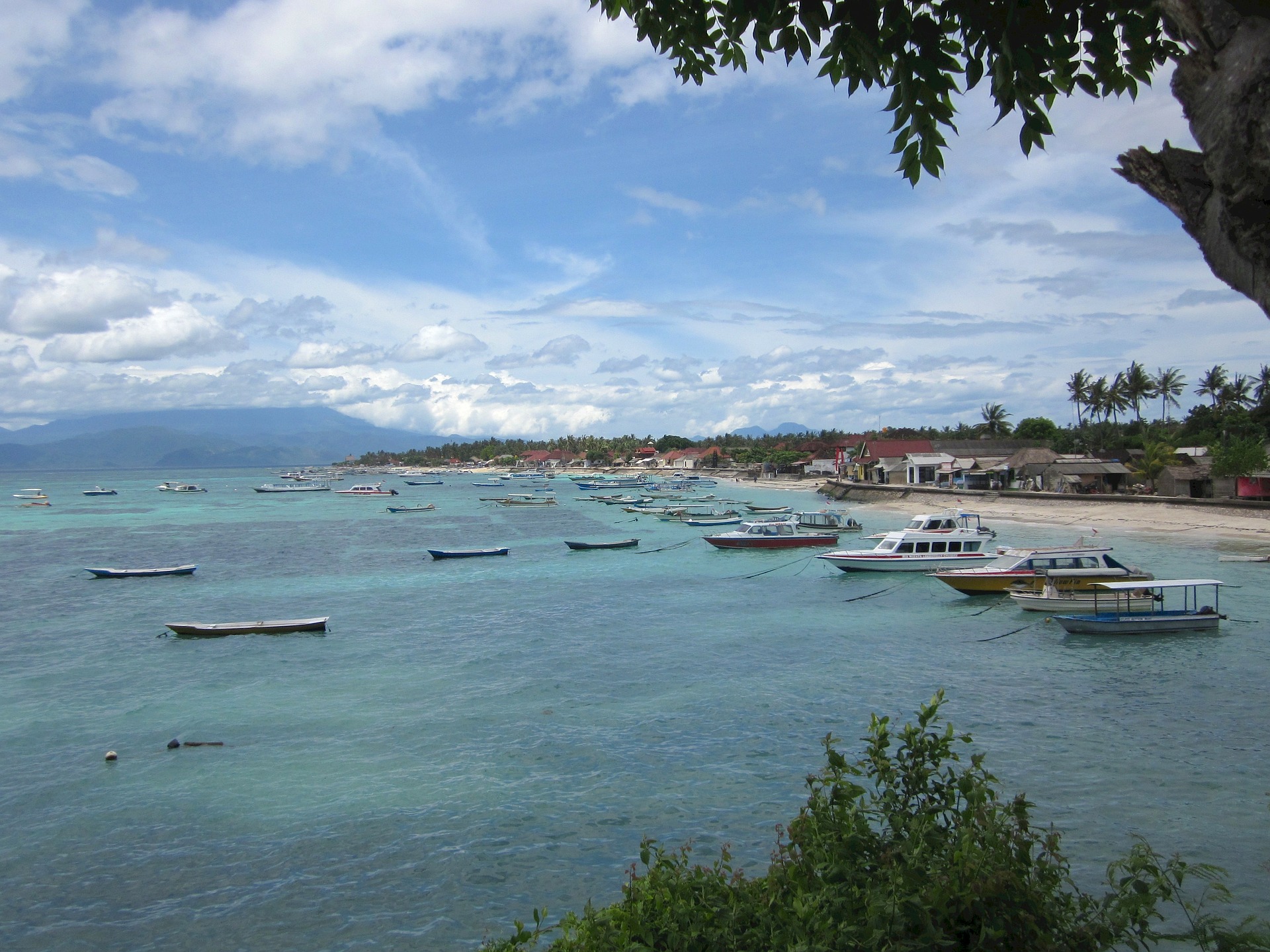 Lombok met kinderen